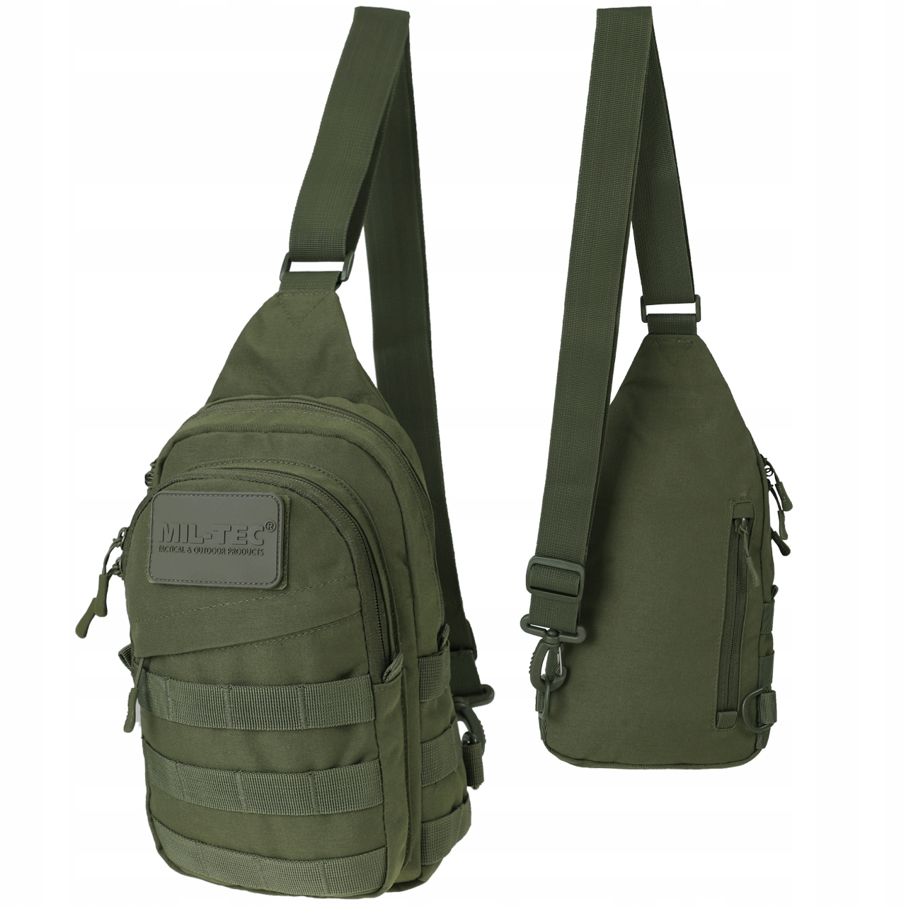 Plecak na ramię taktyczny wojskowy turystyczny Mil-Tec Crossbody Bag Olive
