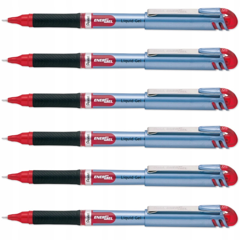 

Cienkopis Kulkowy 0,5mm BLN15 Pentel Czerwony x6