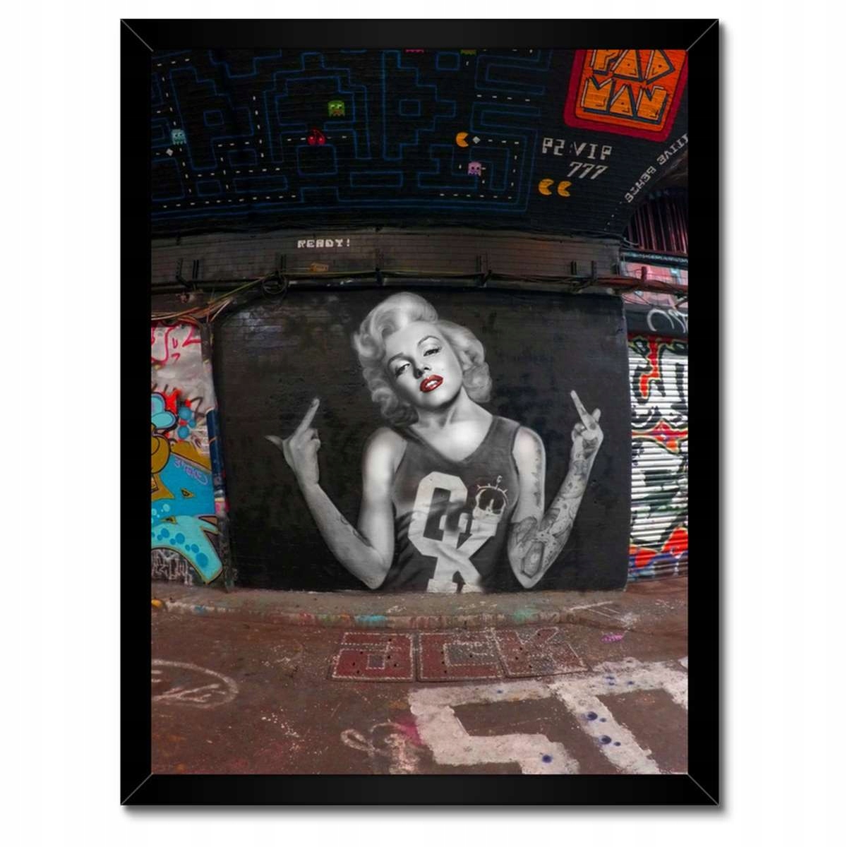 Plakáty v rámu 30x40 Marilyn Monroe Graffiti