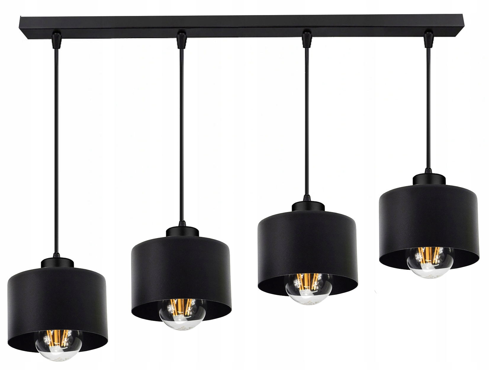 

Lampa Wisząca Sufitowa LW-4 Led E27 Loft Walec
