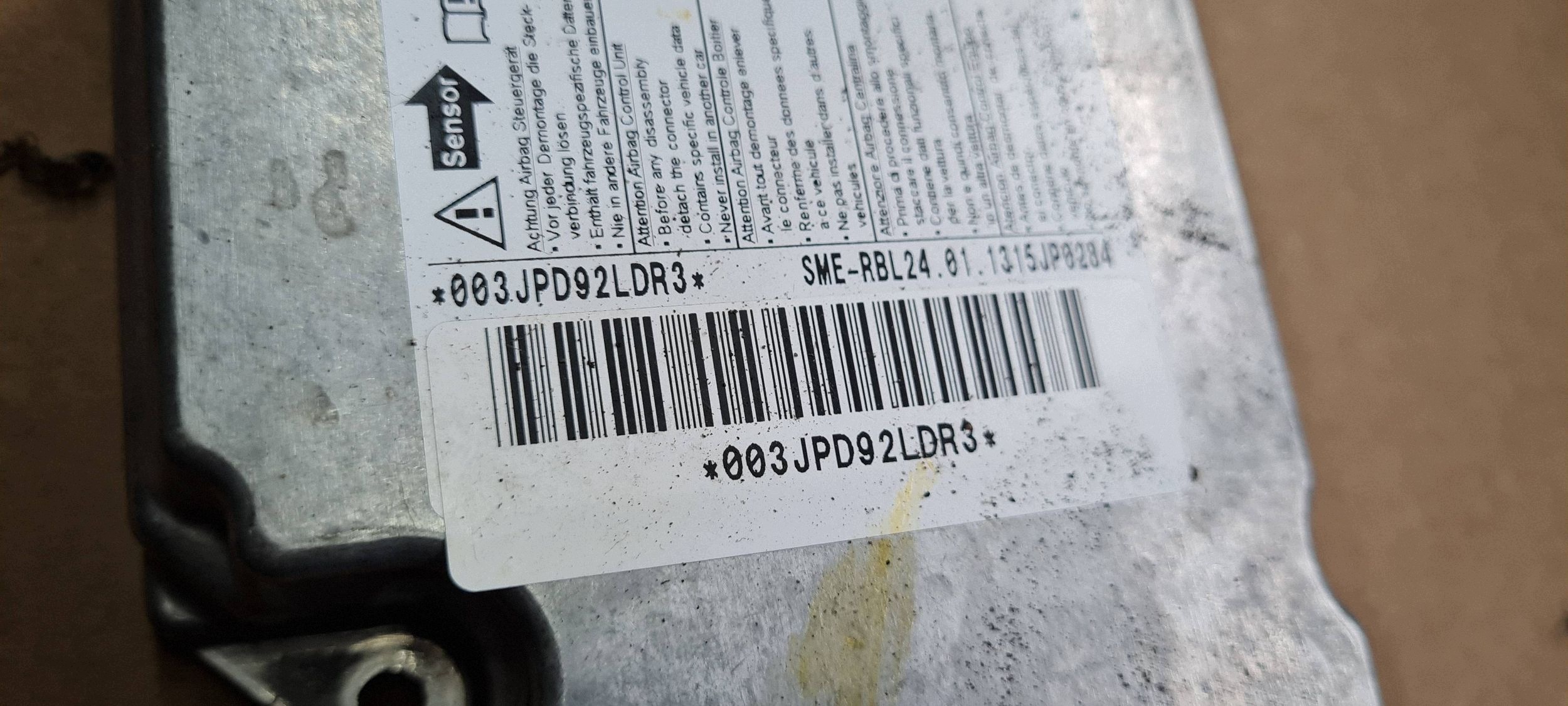 Q5 8R LIFT modulo Centralina SENSOR airbag 8R0959655G