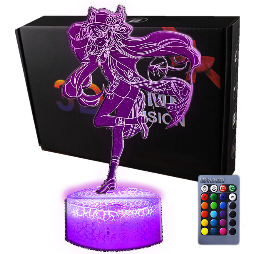 

Lampka 3D nocna led usb Genshin Impact Anime