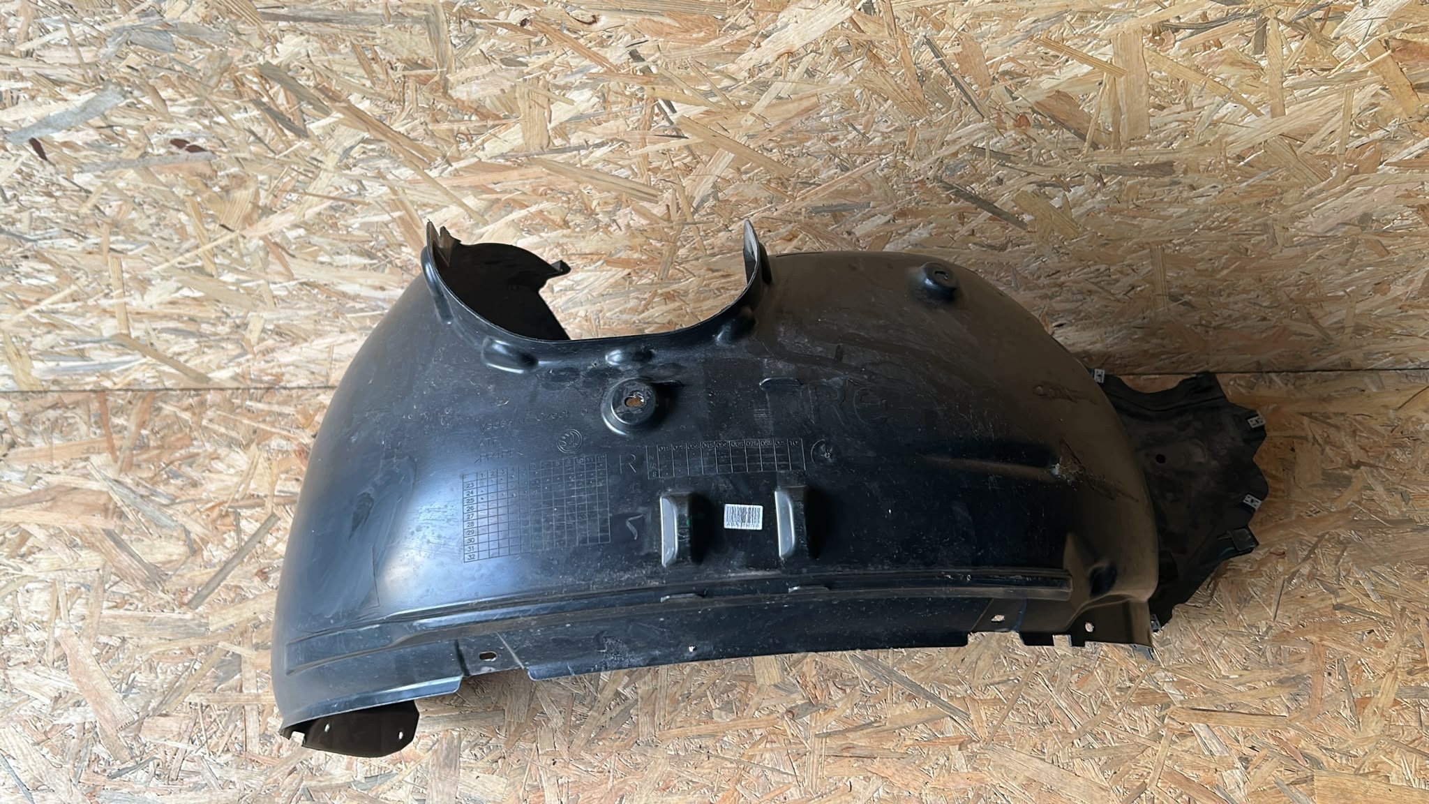 mudguard right right front front SKODA OCTAVIA IV 19