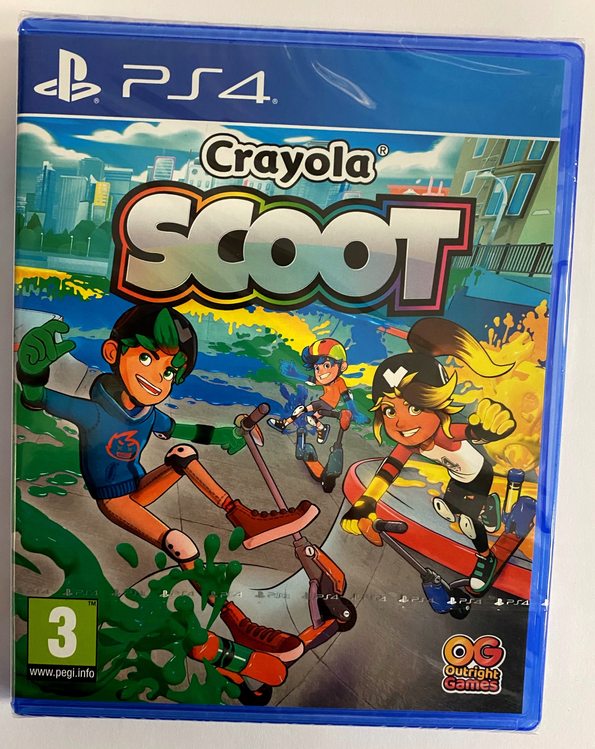 CRAYOLA SCOOT / NOWA / HULAJNOGI / GRA PS4 i PS5
