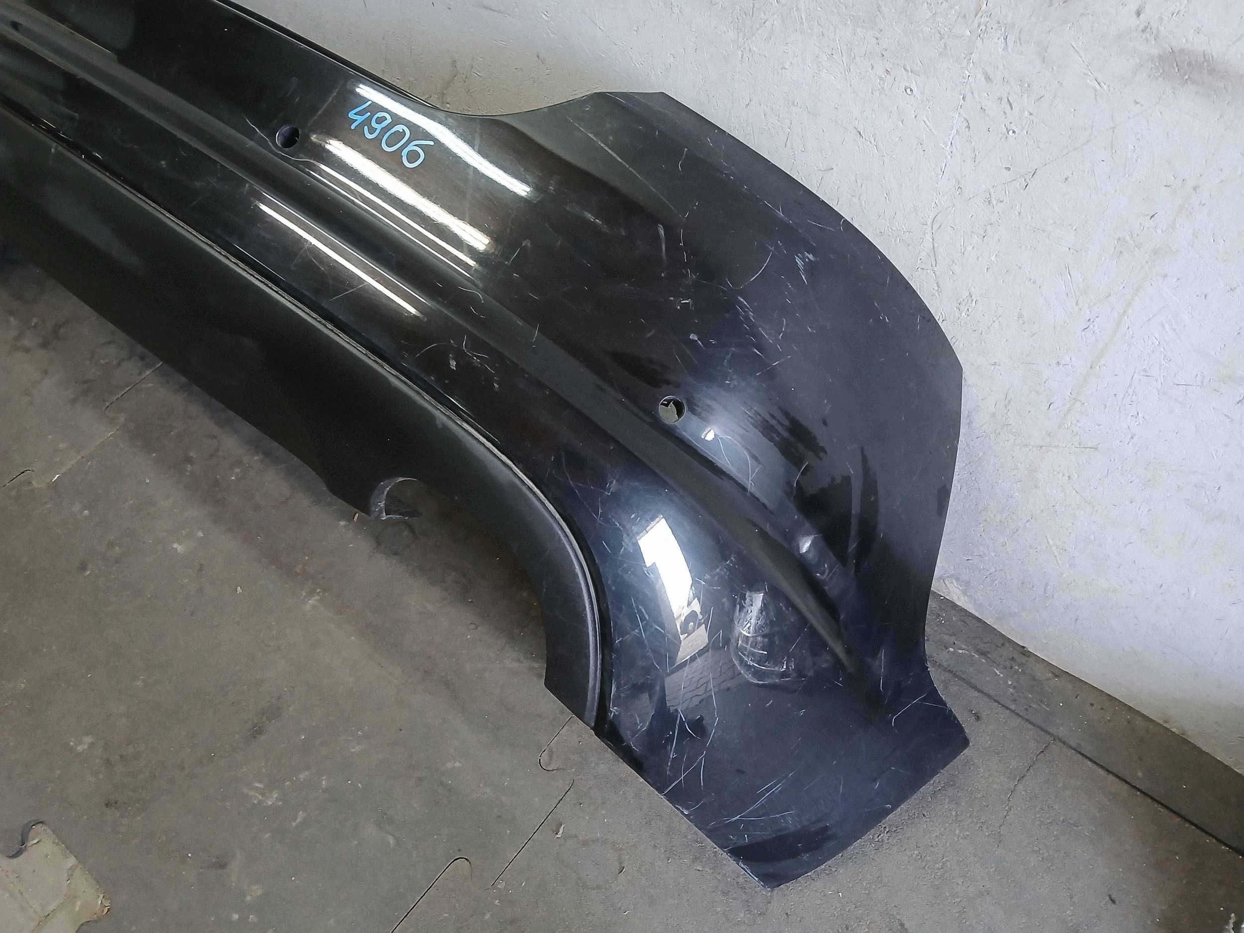 bumper rear part JAGUAR XF 08-12 sedan