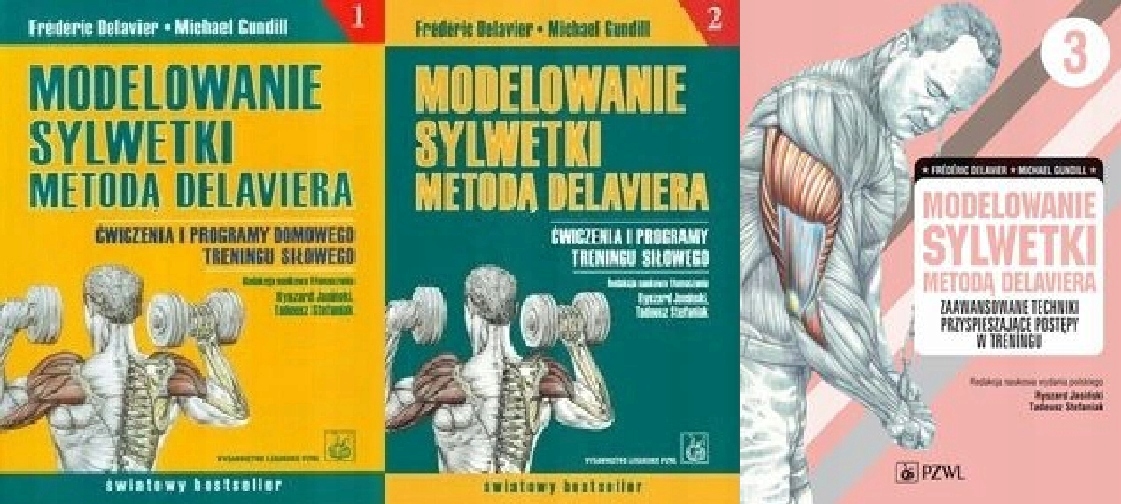 Modelowanie sylwetki metodą 1+2+3 Delavier