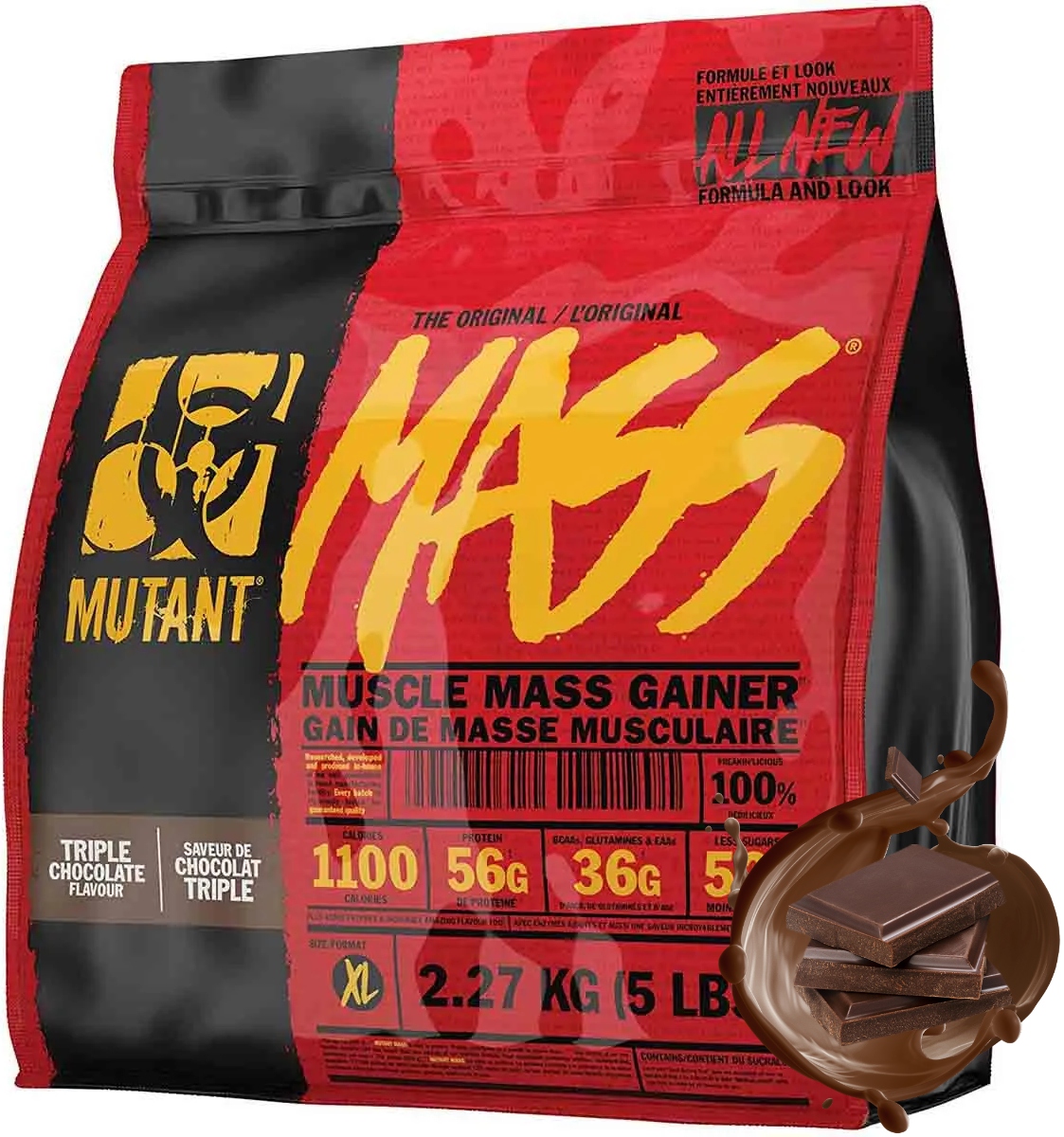 Doplněk Stravy Na Hmotu Mutant Mass 2270 G Original Gainer Premium