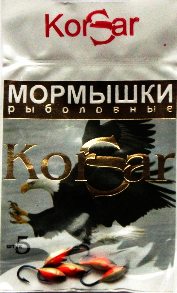 Mormyszki KorSar Komplet 5 Sztuk. CSR9