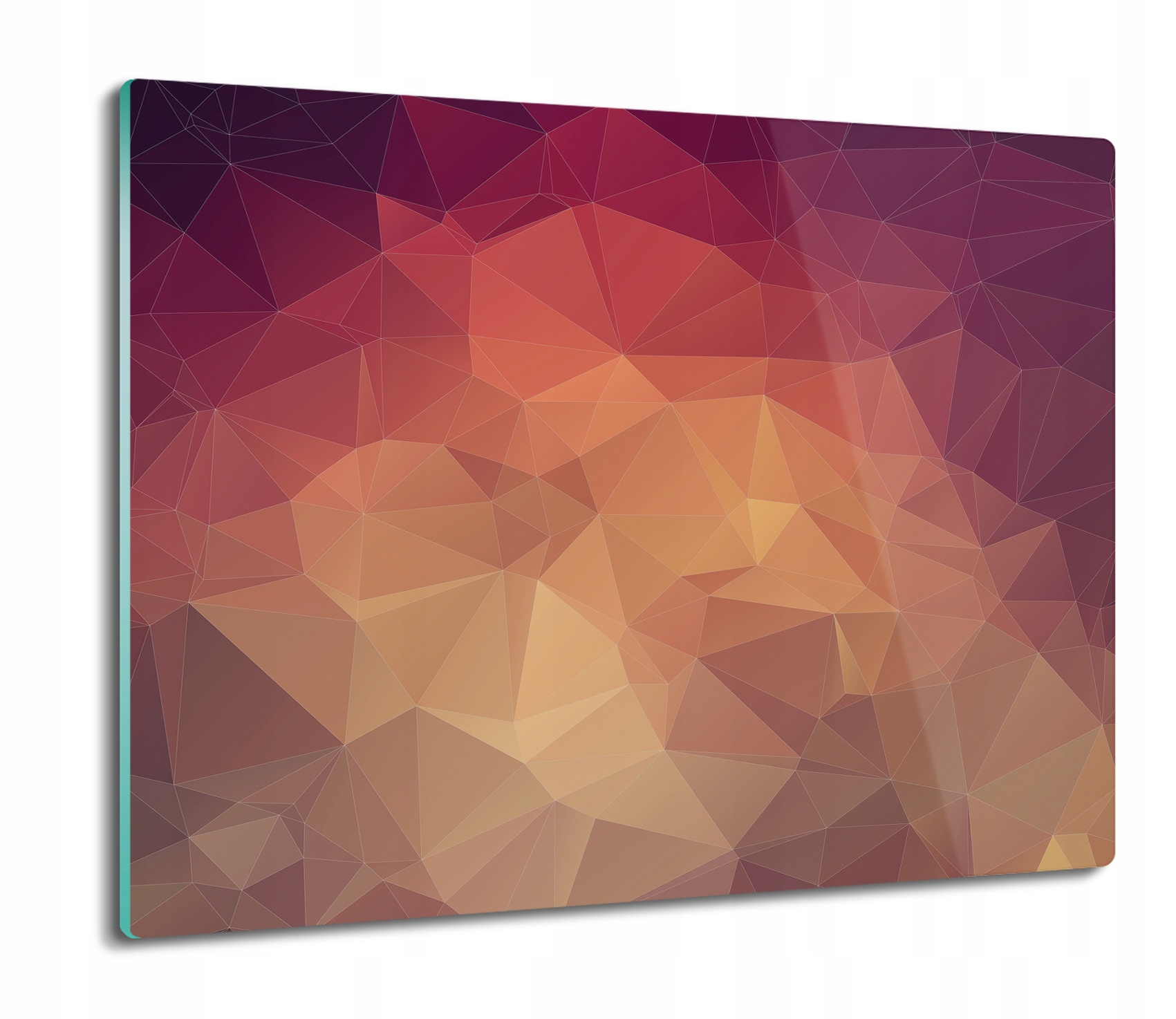 

Retro geometria 60x52 deska ze szkła na prezent