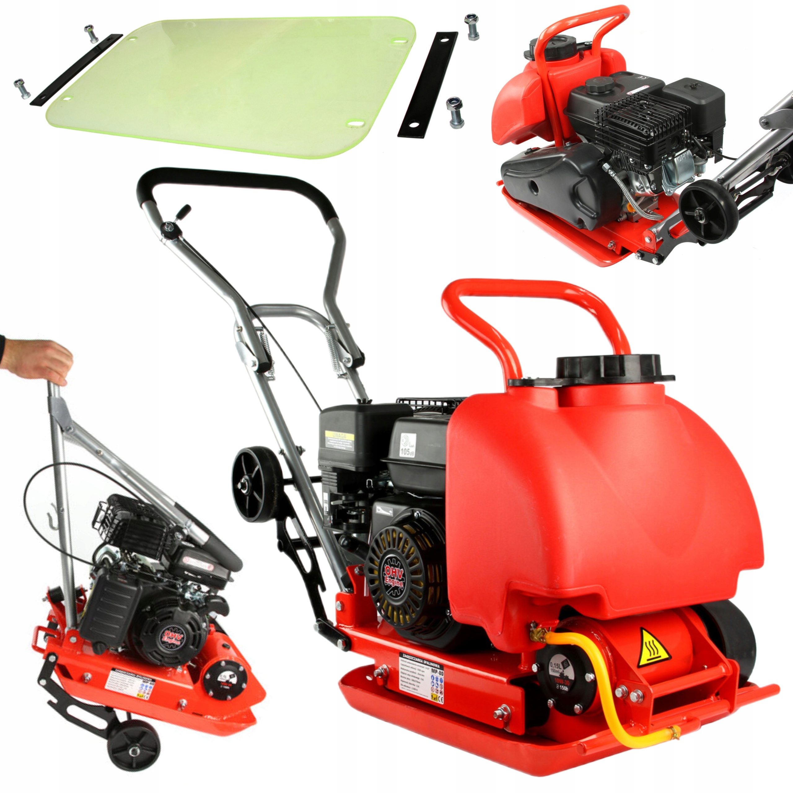 Mar-pol Benzínová Zhutňovačka Na Zeminu MP-80 M79512