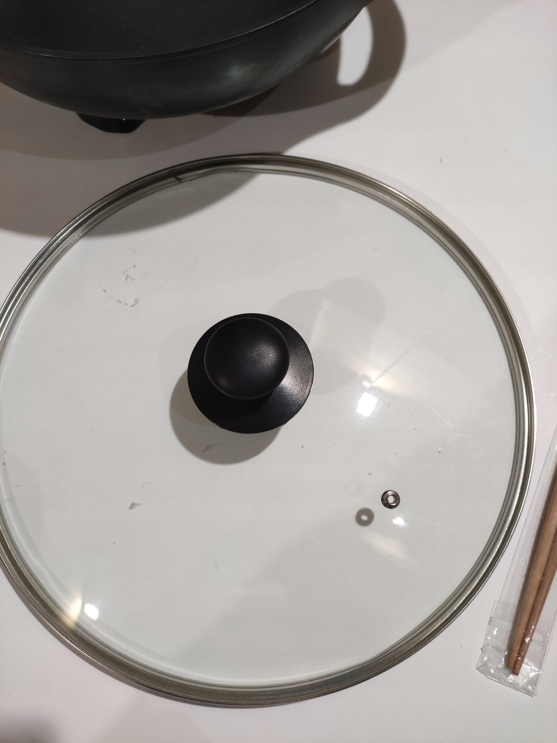 Wok Bestron AEW100AS 32 cm USZKODZONY Średnica 32 cm