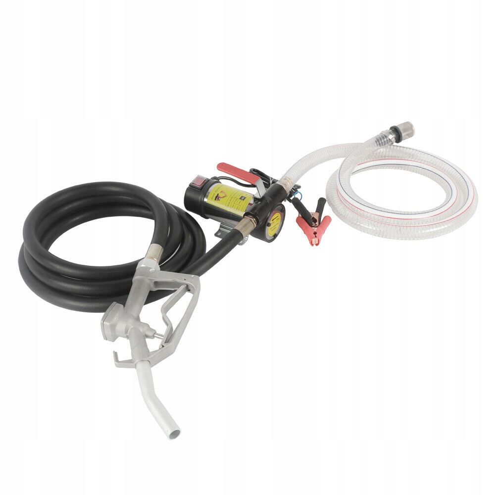 Дизельный насос с резиновым шлангом 50 л / мин 175 Вт