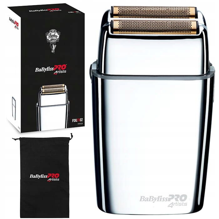 Babyliss Pro kovový Holicí Strojek FOILFC02 FXFS2E stříbrný