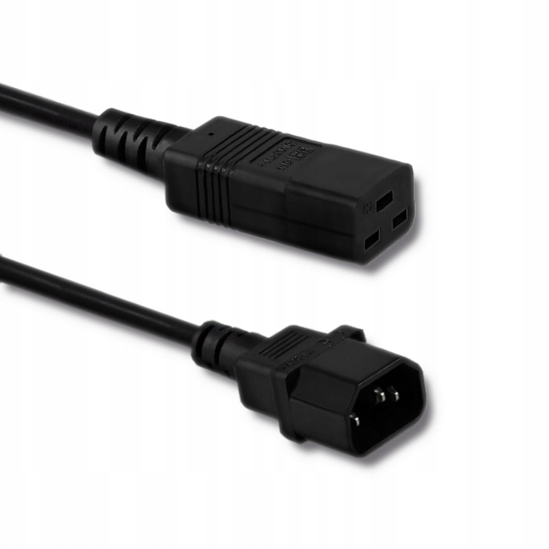 Kabel zasilający Qoltec Iec C14/C19 3x1.5mm2 2m