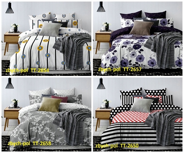 posciel 3D 160x200 + 2 poszewki + przescieradło 4 Rodzaj zapięcia zamek błyskawiczny