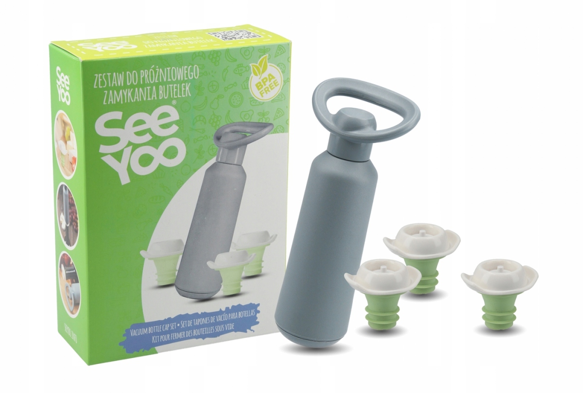 

Dafi Zestaw do próżniowego zamykania butelek