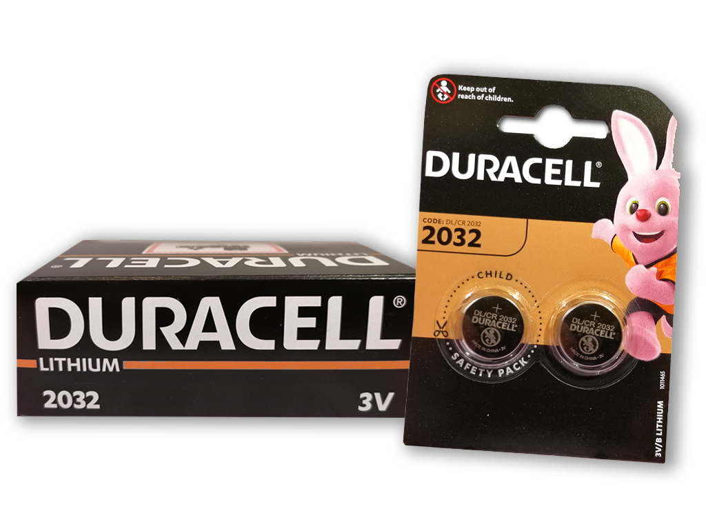 

**Bateria Duracell CR2032 3V cena za 2szt**