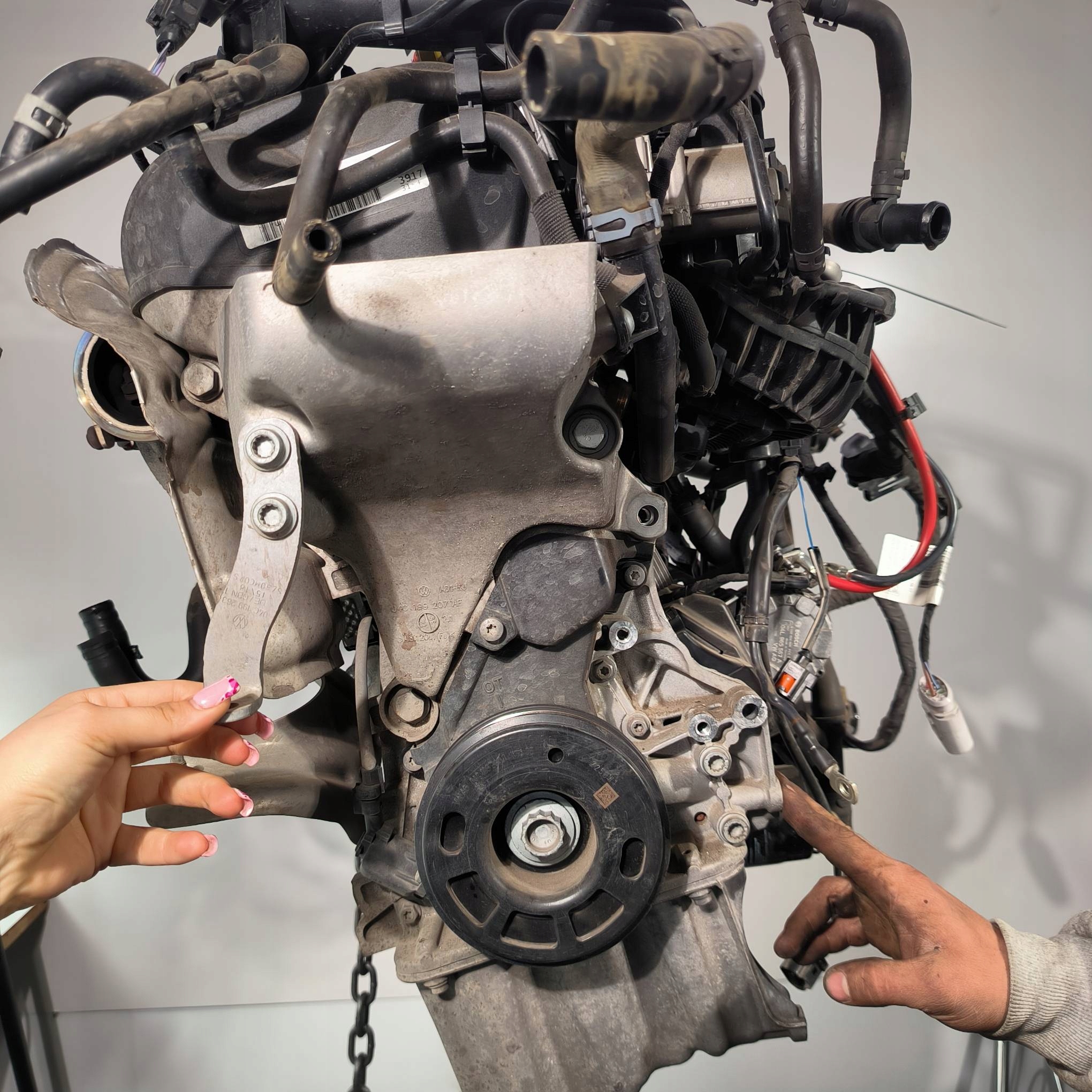 engine complete DKRC 1.0 TSI SKODA RAPID LIFT