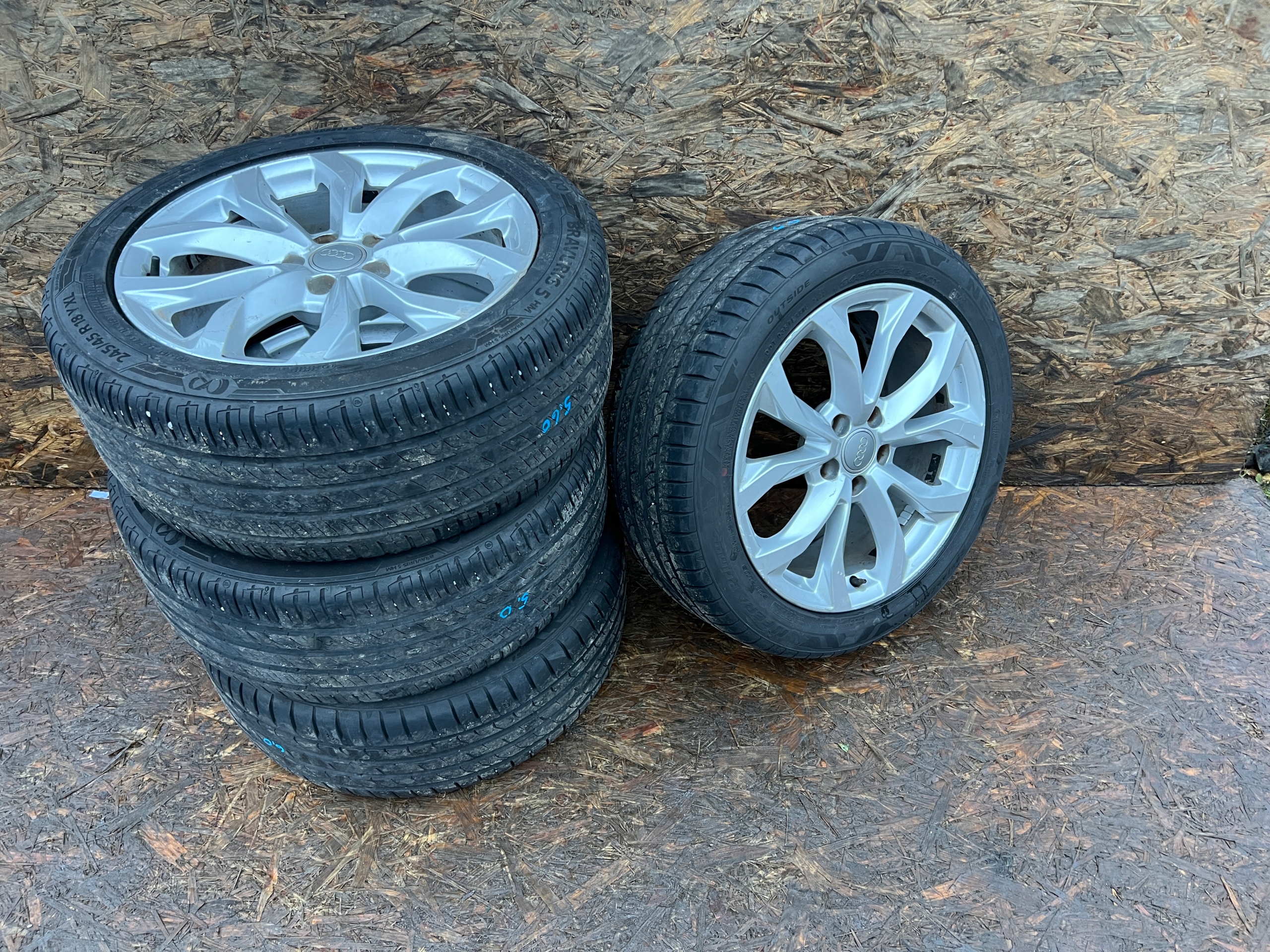 wheels discs AUDI A6 C7 8Jx18 ET39 245 45 R18