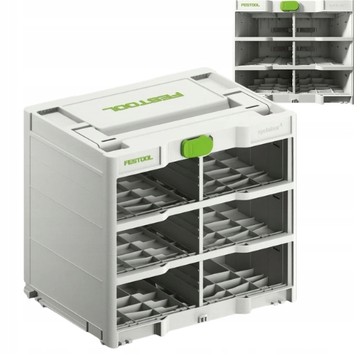 Festool Stojak na Systainery³ SYS3-RK/6 M 337 Pusty nr 577807