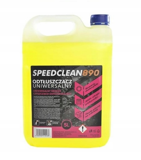 SPEEDCLEAN890 Odtłuszczacz uniwersalny 5L