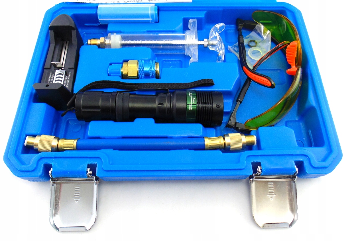 MIERNIK TESTER SZCZELNOSCI KLIMATYZACJI Z LAMPA UV Producent code MGS01049