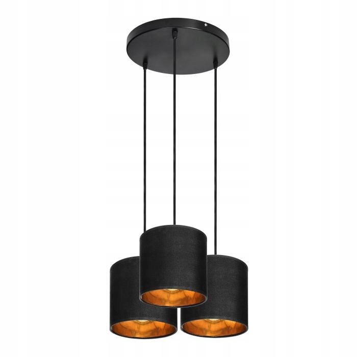 Okrúhle závesné osvetlenie 3x60W E27 Neva Orno