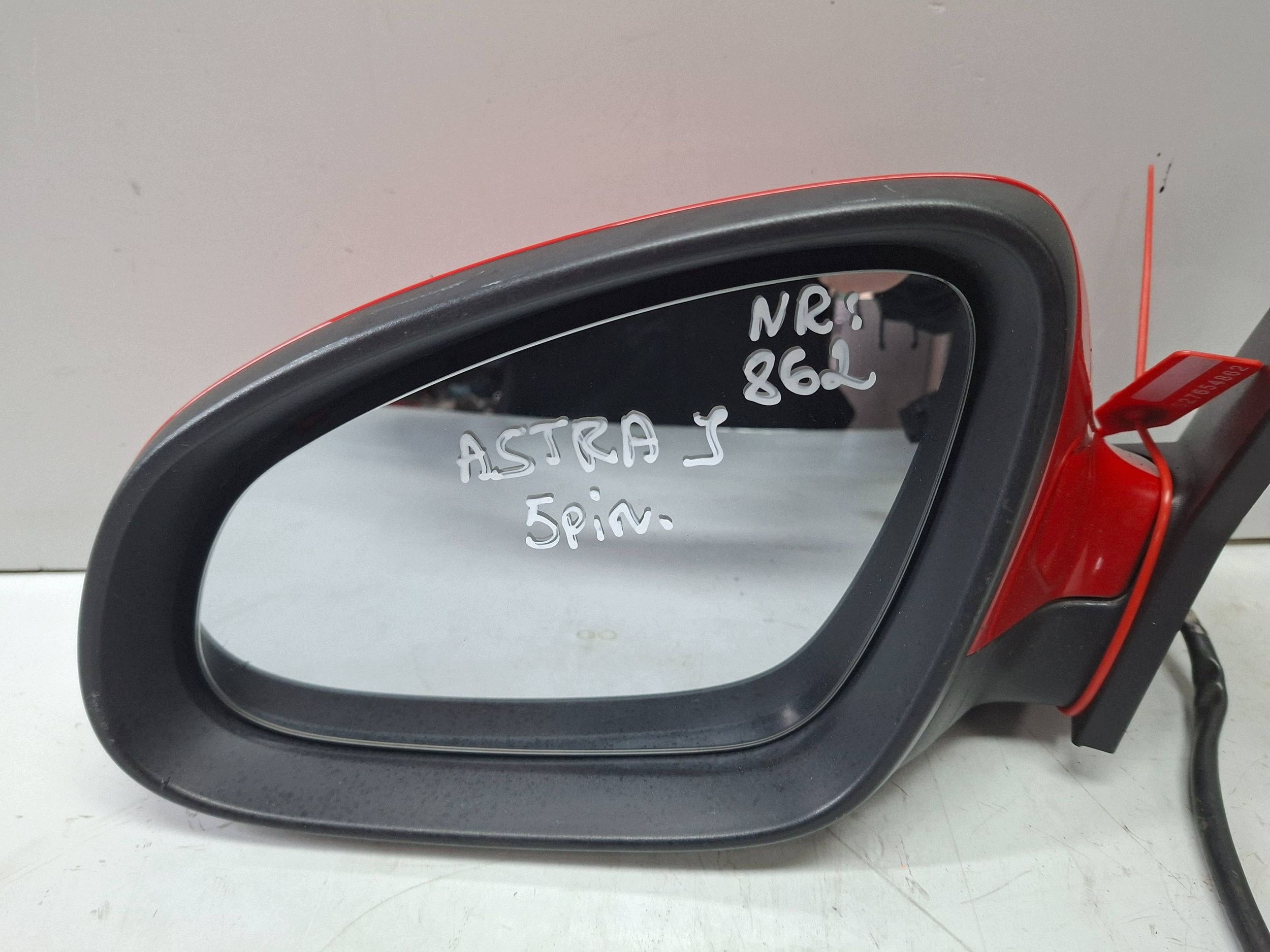 mirror left 5 PIN OPEL ASTRA J 2009