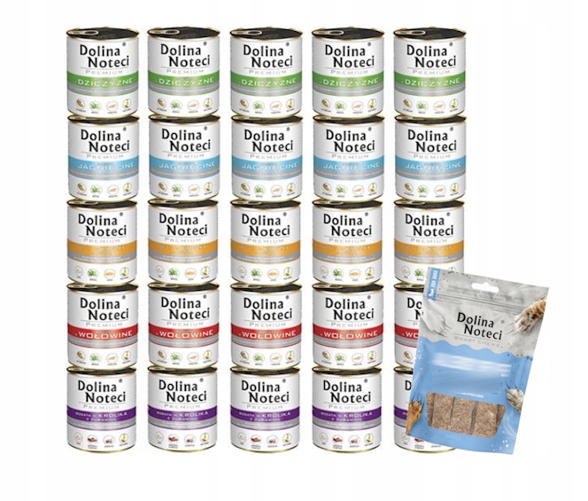 Balíček MIX: 30 x Dolina Noteci Premium 800 g