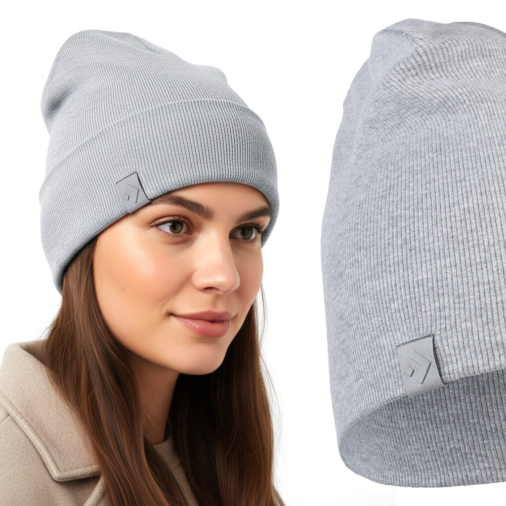 Dámská bavlněná žebrovaná podzimní čepice Moraj Transitional