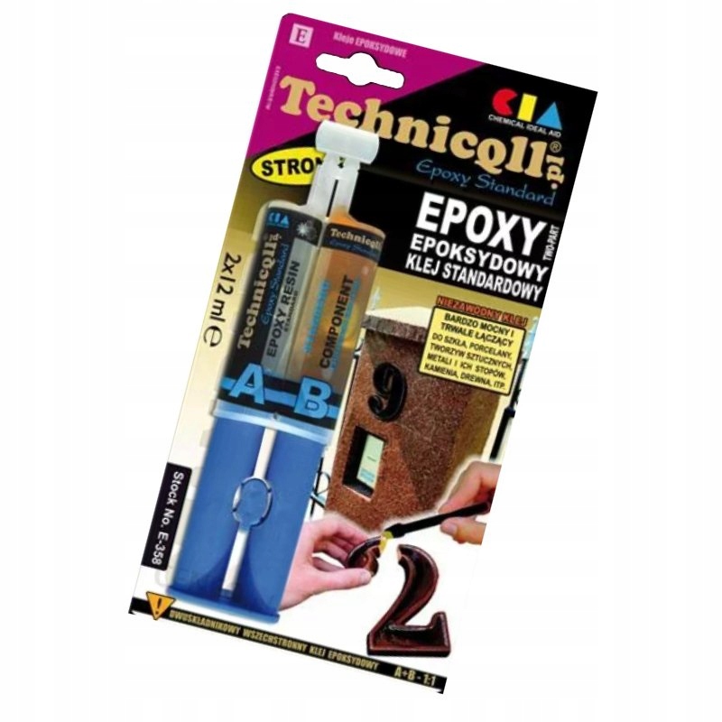 

Technicqll Klej Standardowy Epoksydowy 2X12ML