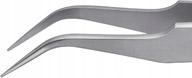 Pinzeta přesná srpovitými hroty nerezová 120 mm 92 32 29 Knipex