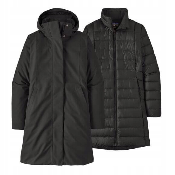 Kurtka damska Patagonia Tres 3in1 Parka Black [Rozmiar S]