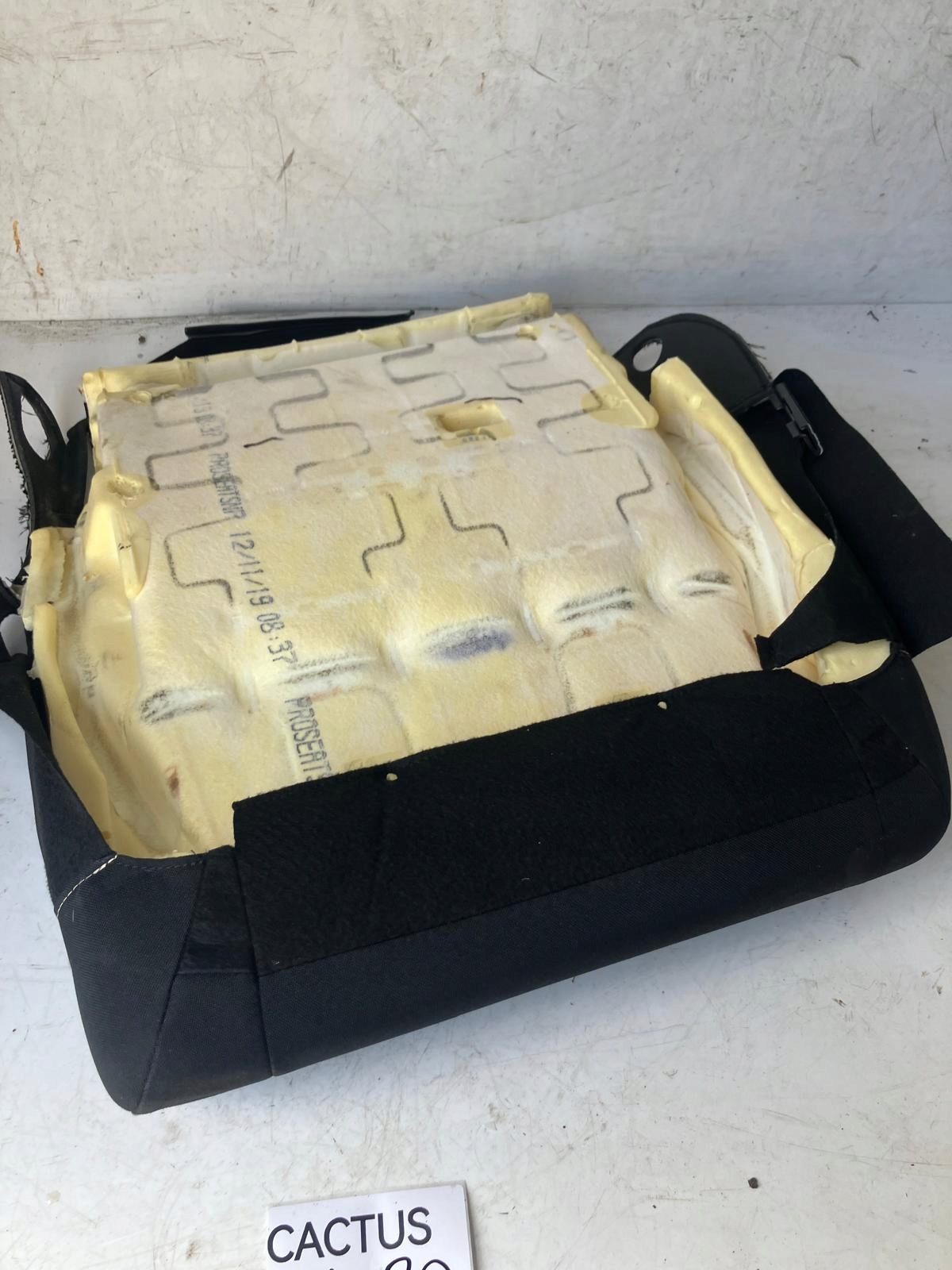 SIEDZISKO seat driver´s left front CITROEN C4 CACTUS LIFT