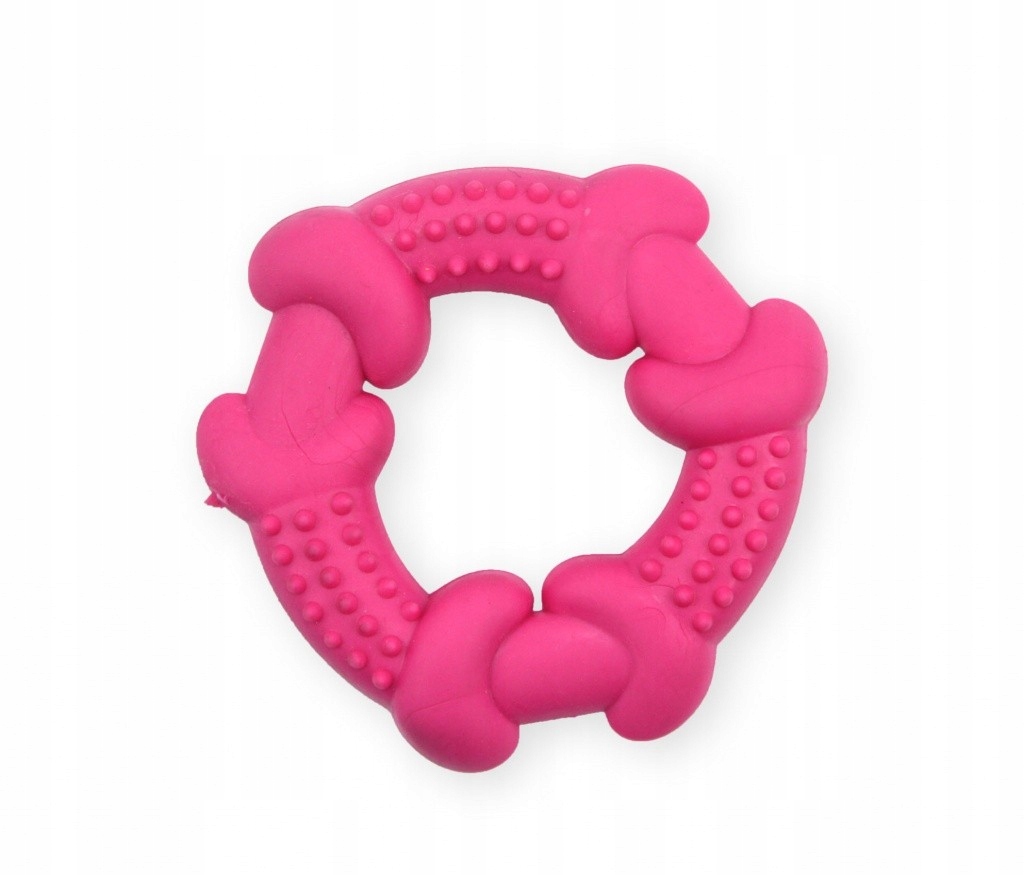 

Pet Nova Ringo grube aromacie mięty 10,5cm różowe