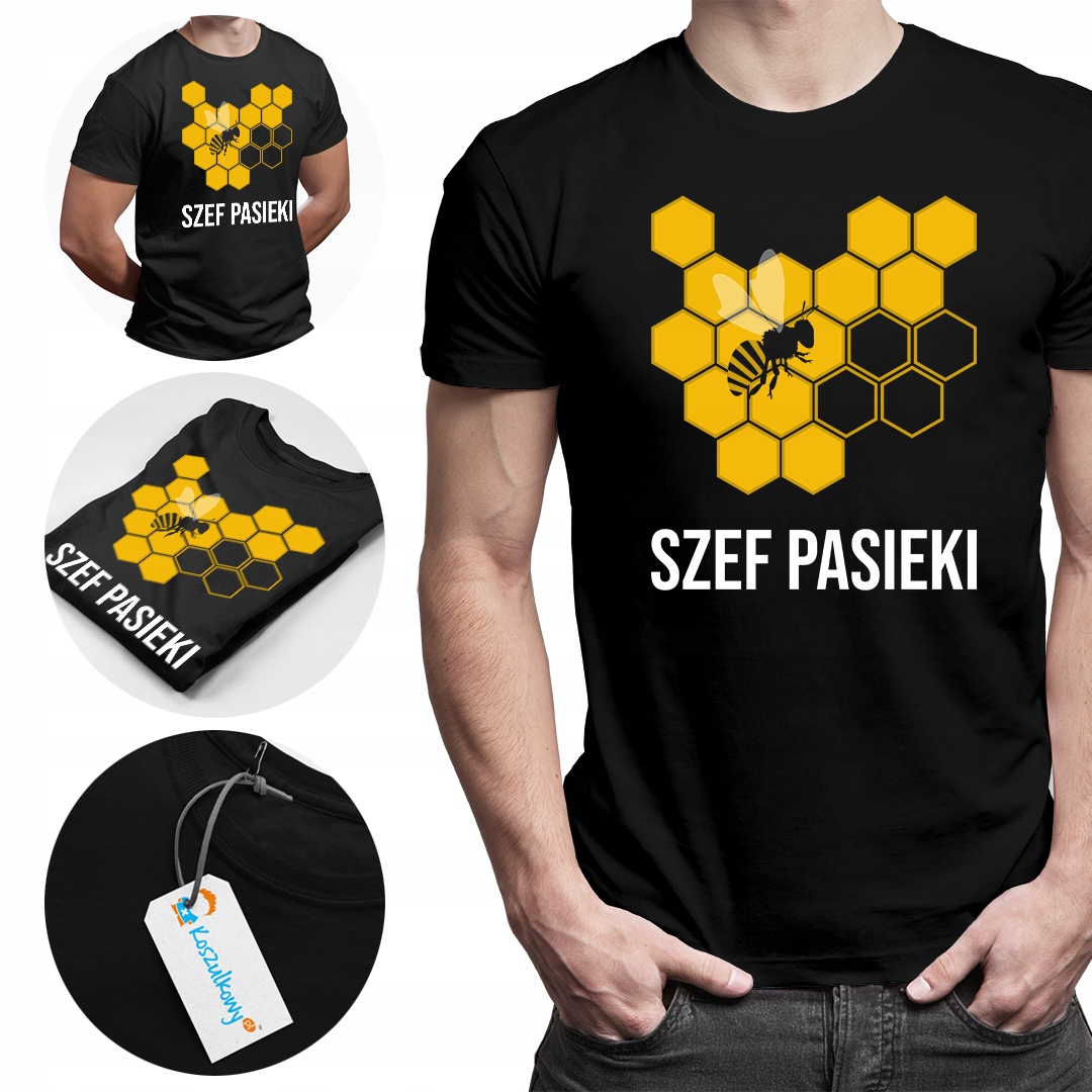 

Szef pasieki koszulka dla pszczelarza