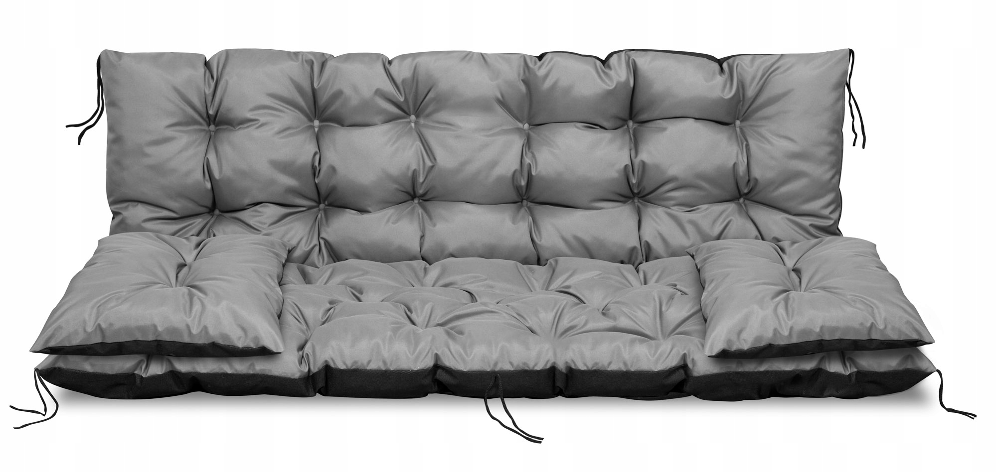 PODUSZKA NA ŁAWKĘ OGRODOWĄ HUŚTAWKĘ 150x60x50 +2PO Długość poduszki 150 cm