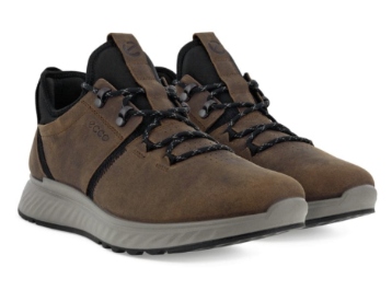 Ecco Męskie Buty Sportowe Ze Skórą Brąz 41 1S7A