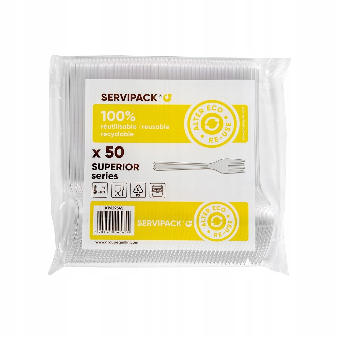 WIDELCE BEZBARWNE WIELOKROTNEGO UŻYTKU 50 SZTUK Kod producenta KP629545