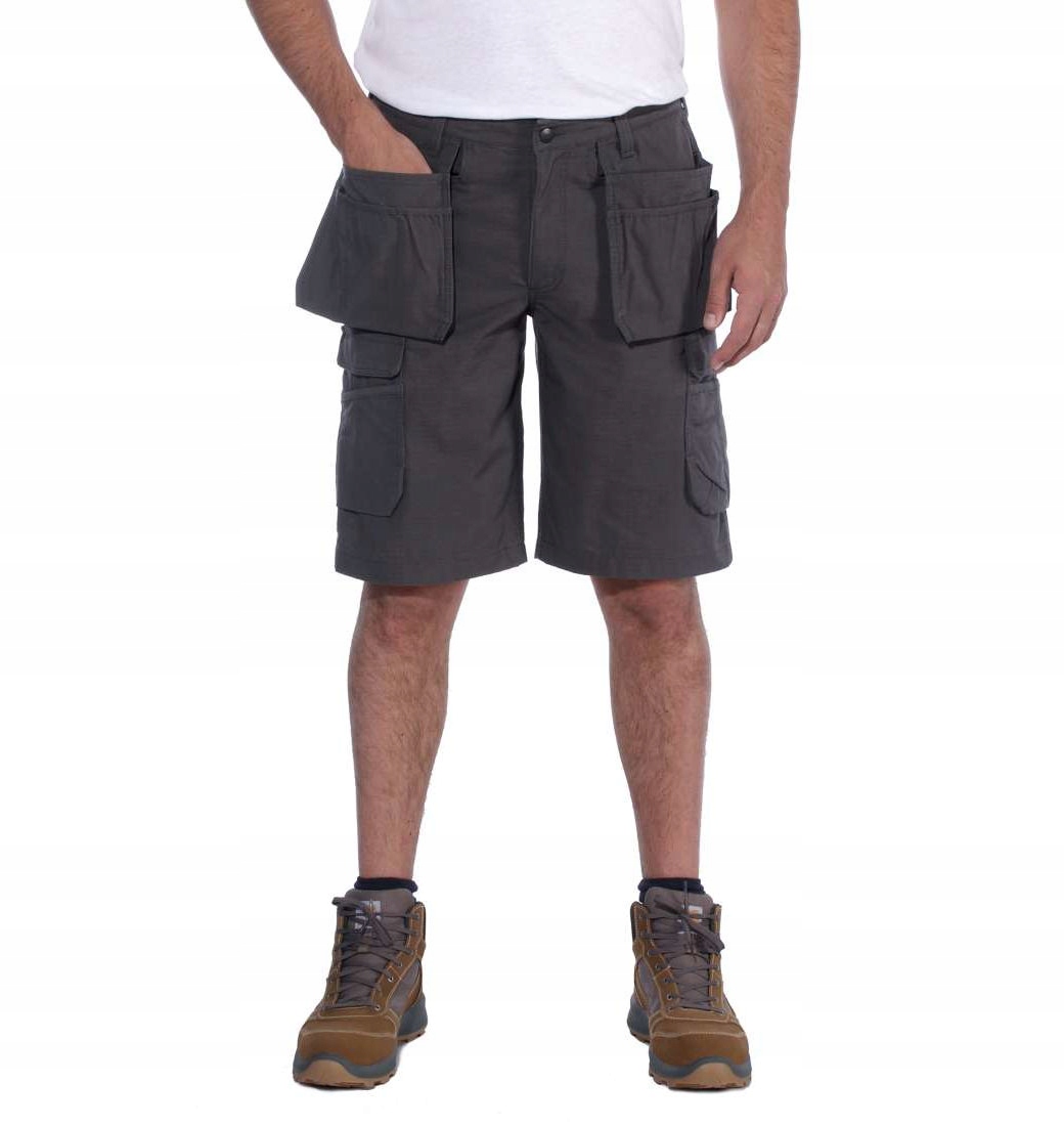 Kraťasy Carhartt Steel Multipocket Shorts Shadow