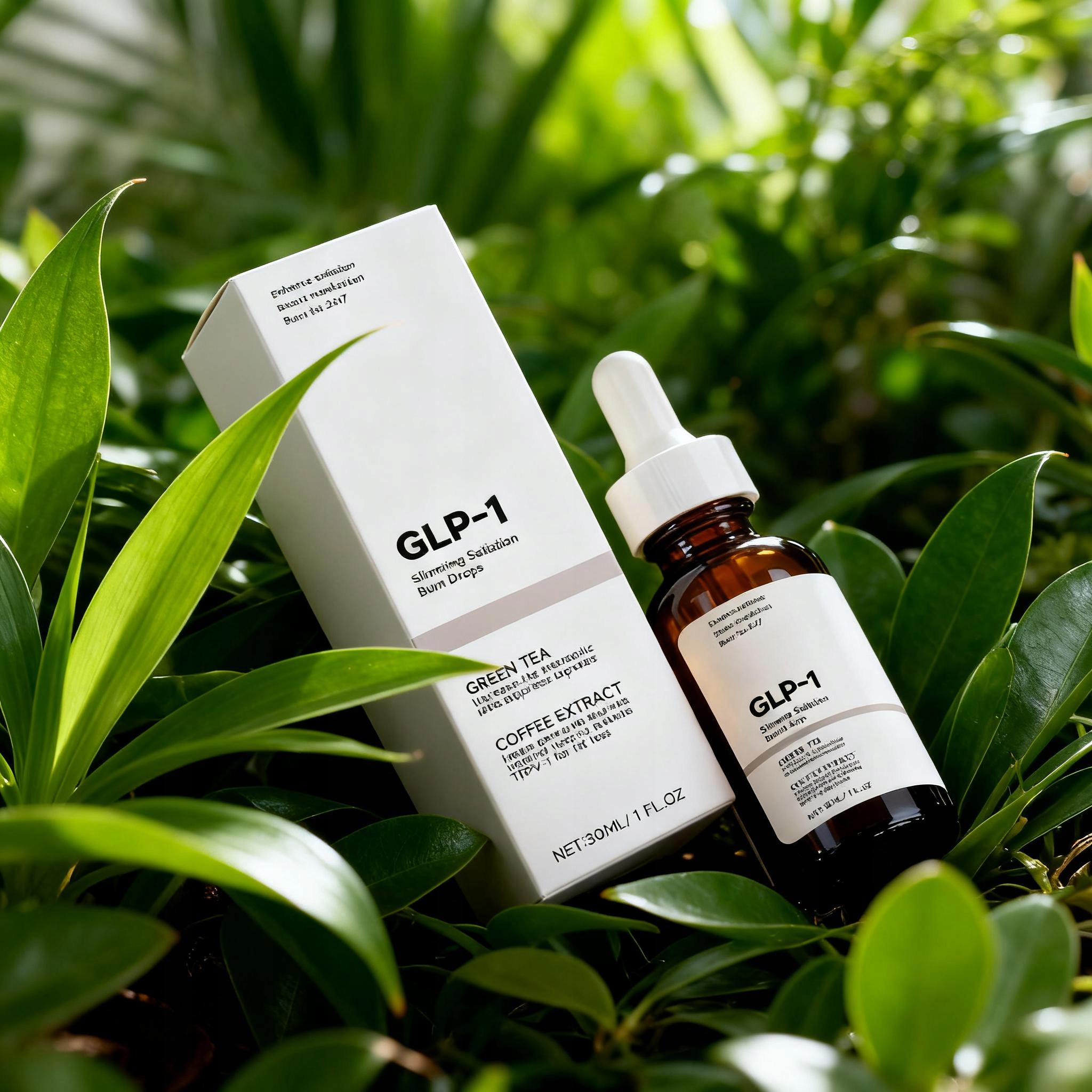 GLP-1 Odchudzanie Satiation Burn Krople Opakowanie atomizer