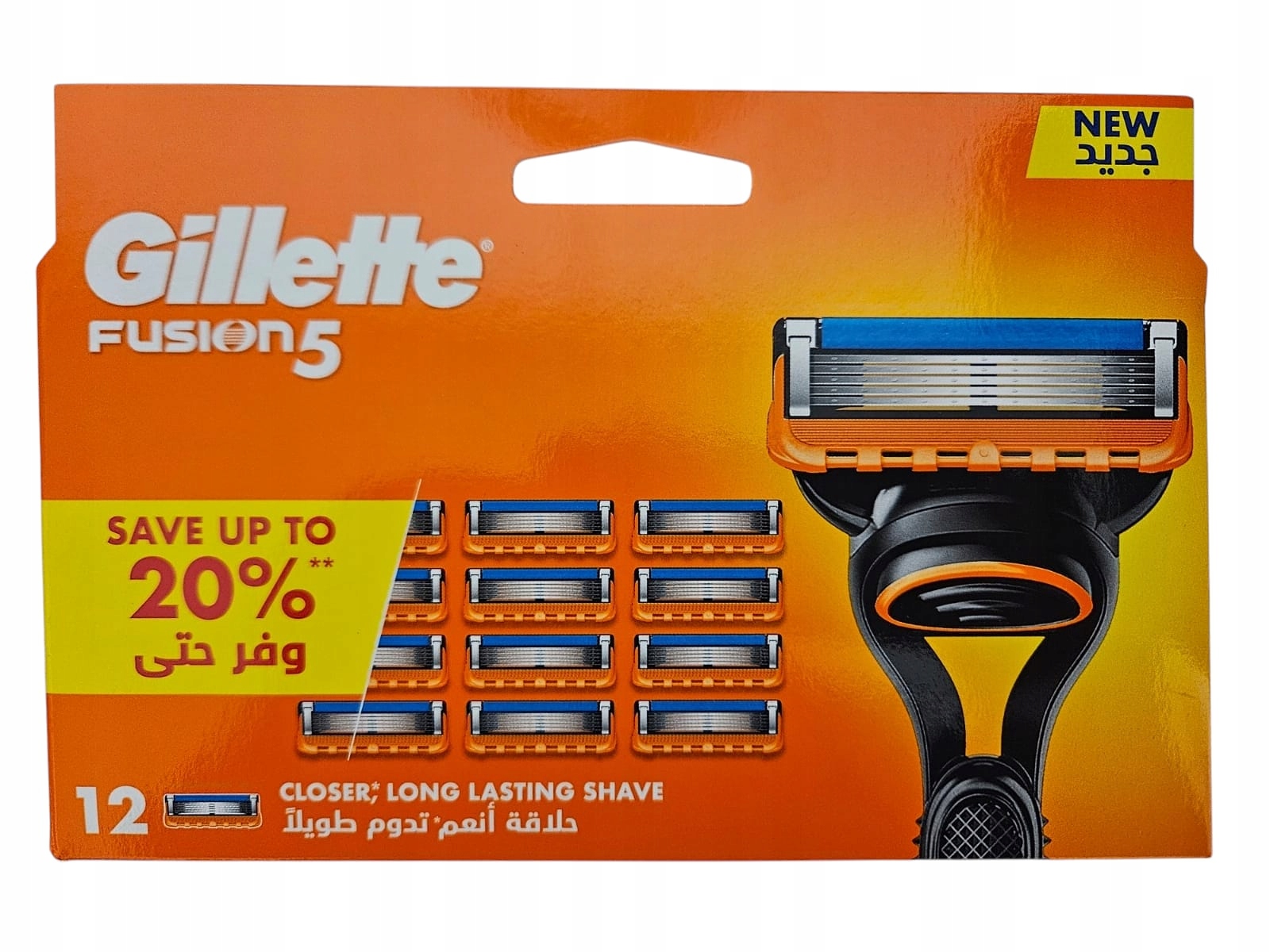 Gillette Fusion 5 Ostrza wkłady do maszynki 12 szt.