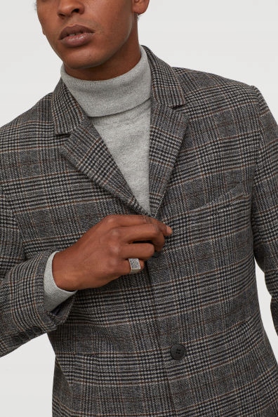 H&M Płaszcz z domieszką wełny rozm.44,S Rozmiar 44