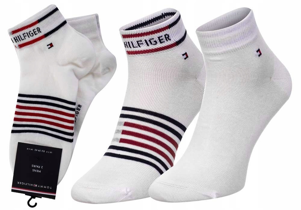 

Tommy Hilfiger Męskie Skarpetki Stopki 2P R: 43-46