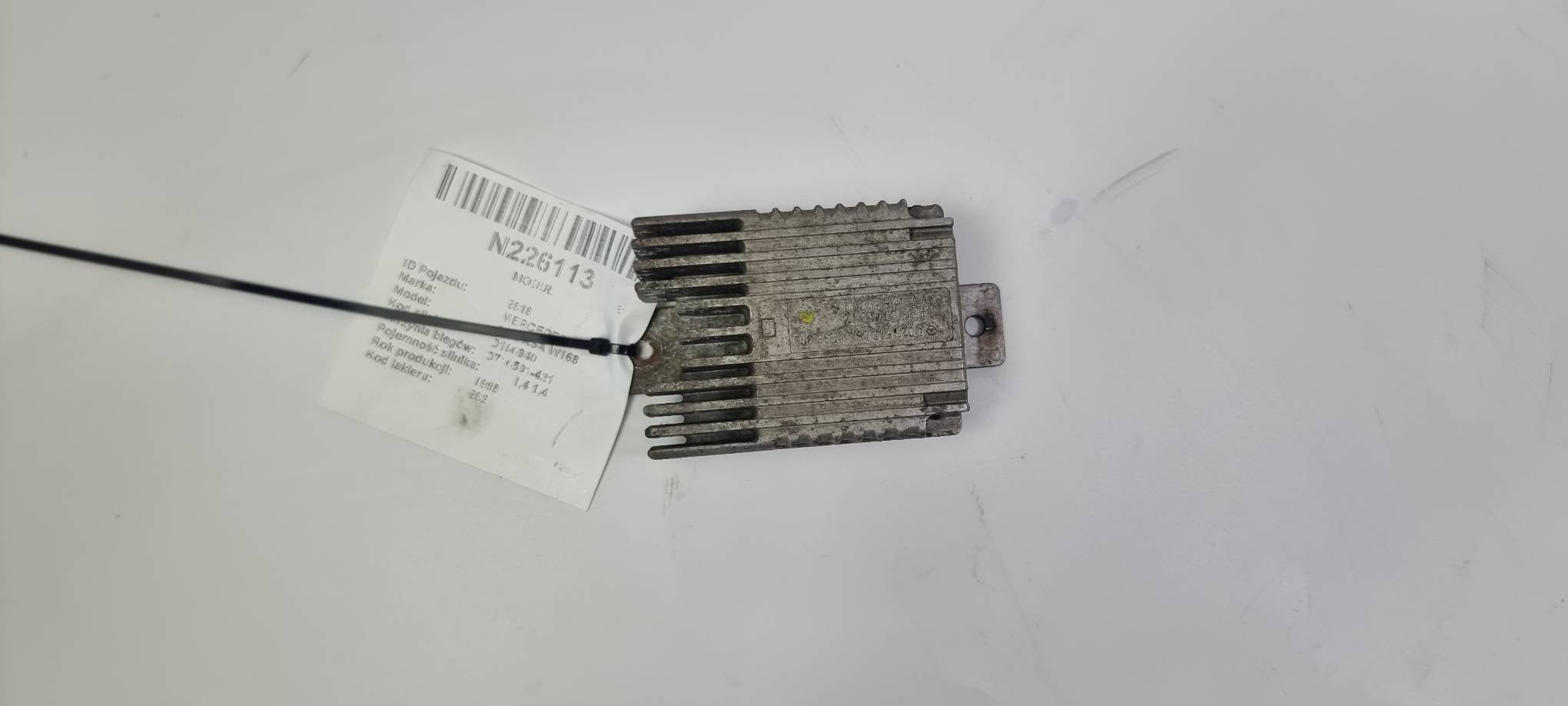 modulo A0235456832 MERCEDES A KLASA W168