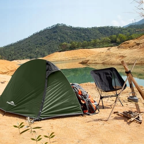 FORCEATT Namiot 1/2 Osobowy Ultralekki Wodoodporny Szybki Montaż Camping — miniatura 6
