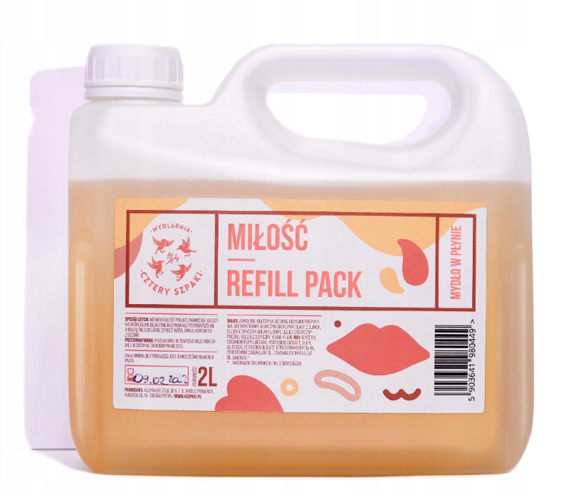 Cztery Szpaki Mydło w płynie Refill Miłość 2000ml