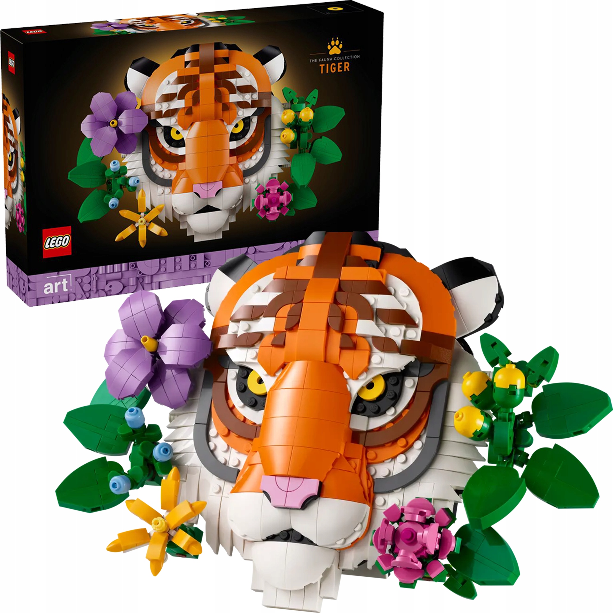 Lego Art Kolekce zvířat Tygr 31217