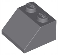 

Lego 3039 C szary (dbg) 2x2 skos Nowy 1szt