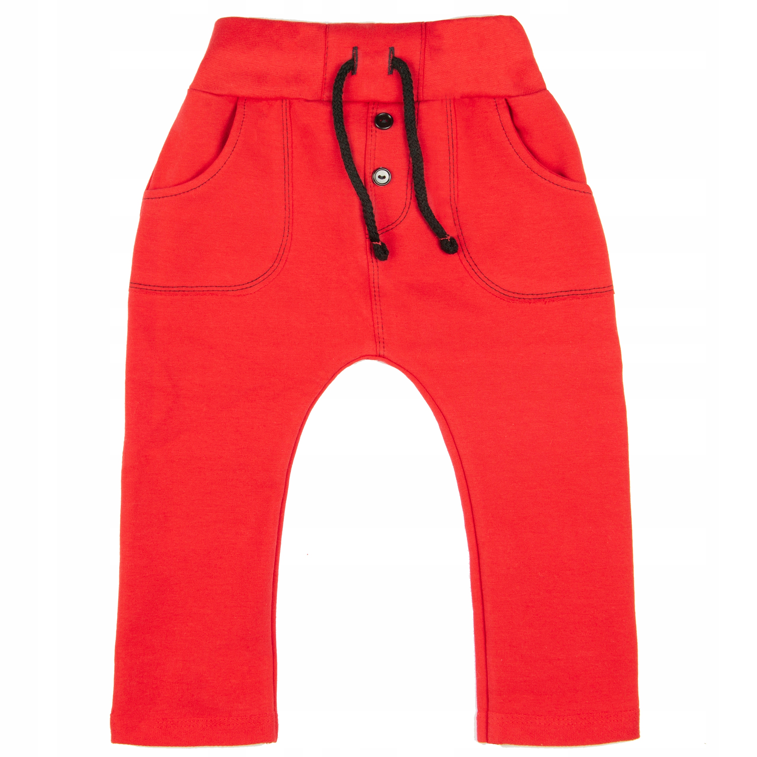 

Spodnie Ze Sznureczkiem czerwone 62 Baggy chłopiec